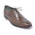 brown oxford genuine leather shoes mens