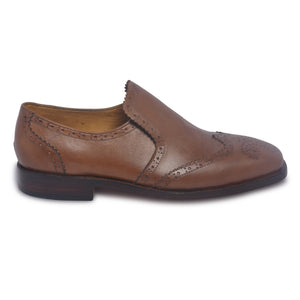brown leather shoes mens brogue