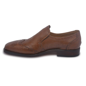 brogue mens shoes brown