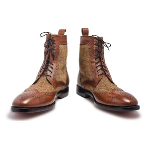Derby Leather Boots