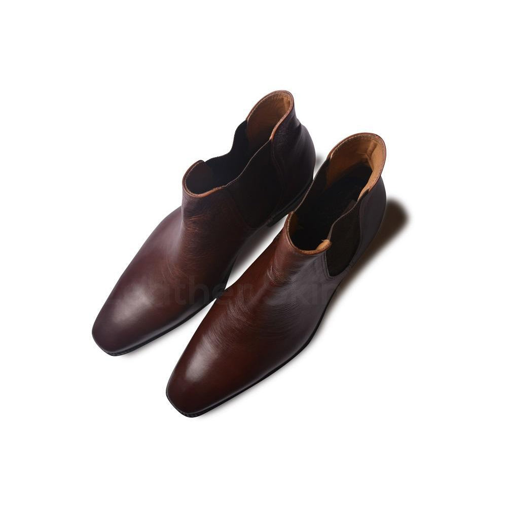 Men Chelsea Leather Boots