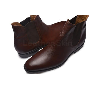 Chelsea Leather Boots for Men