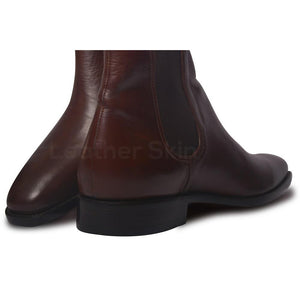 Chelsea Boots for Men in Brown Color