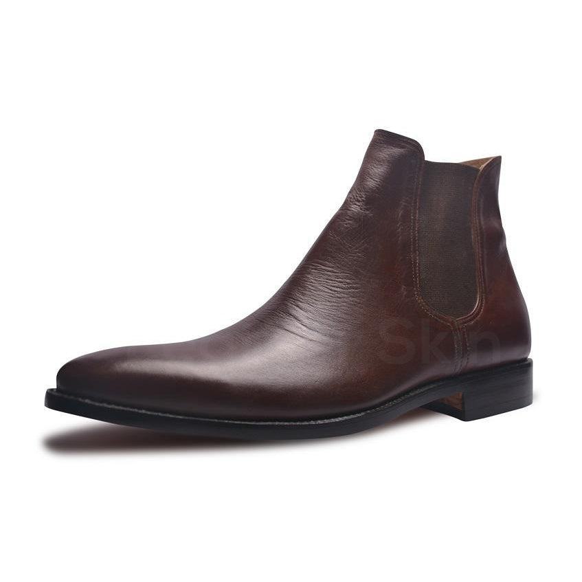 Chelsea leather boots