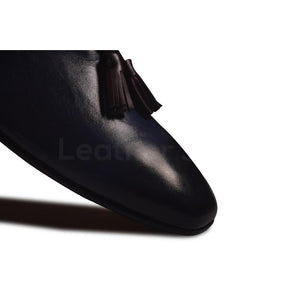 Men Leather Shoes with Tassels