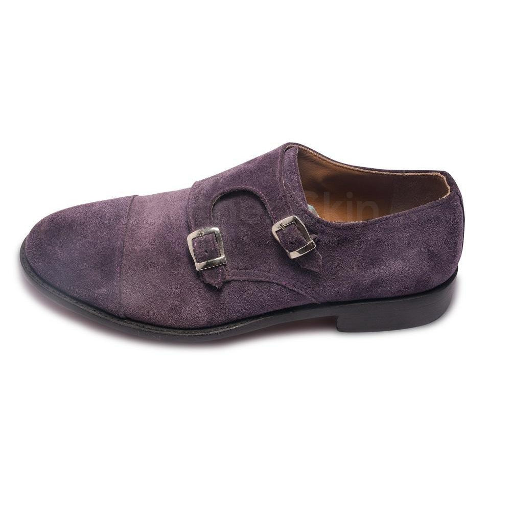 Purple Leather Shoes