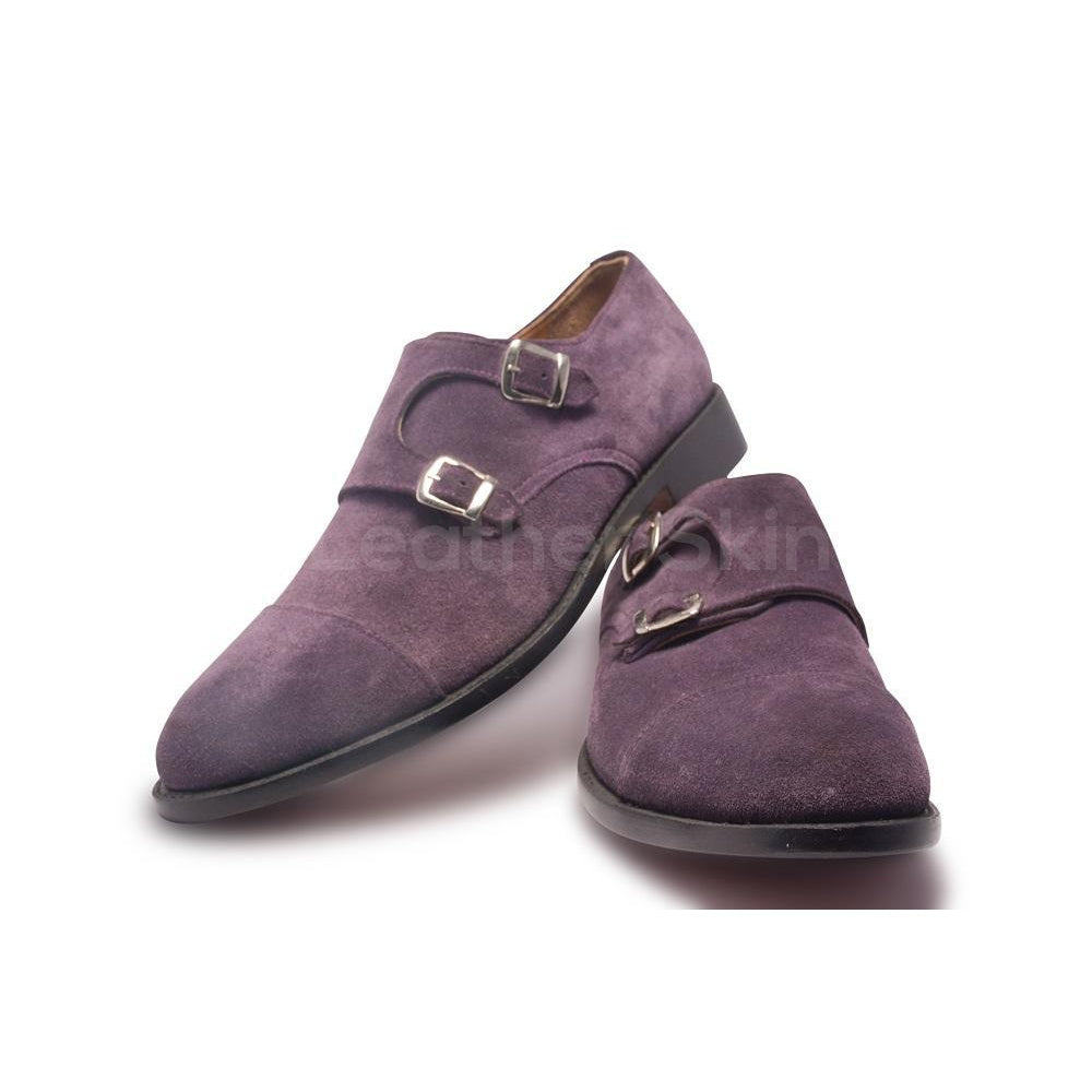 purple suede dress shoes Bespoke Dress Shoes, Purple Leather and Gray Suede Wingtip Oxford Dress Shoes