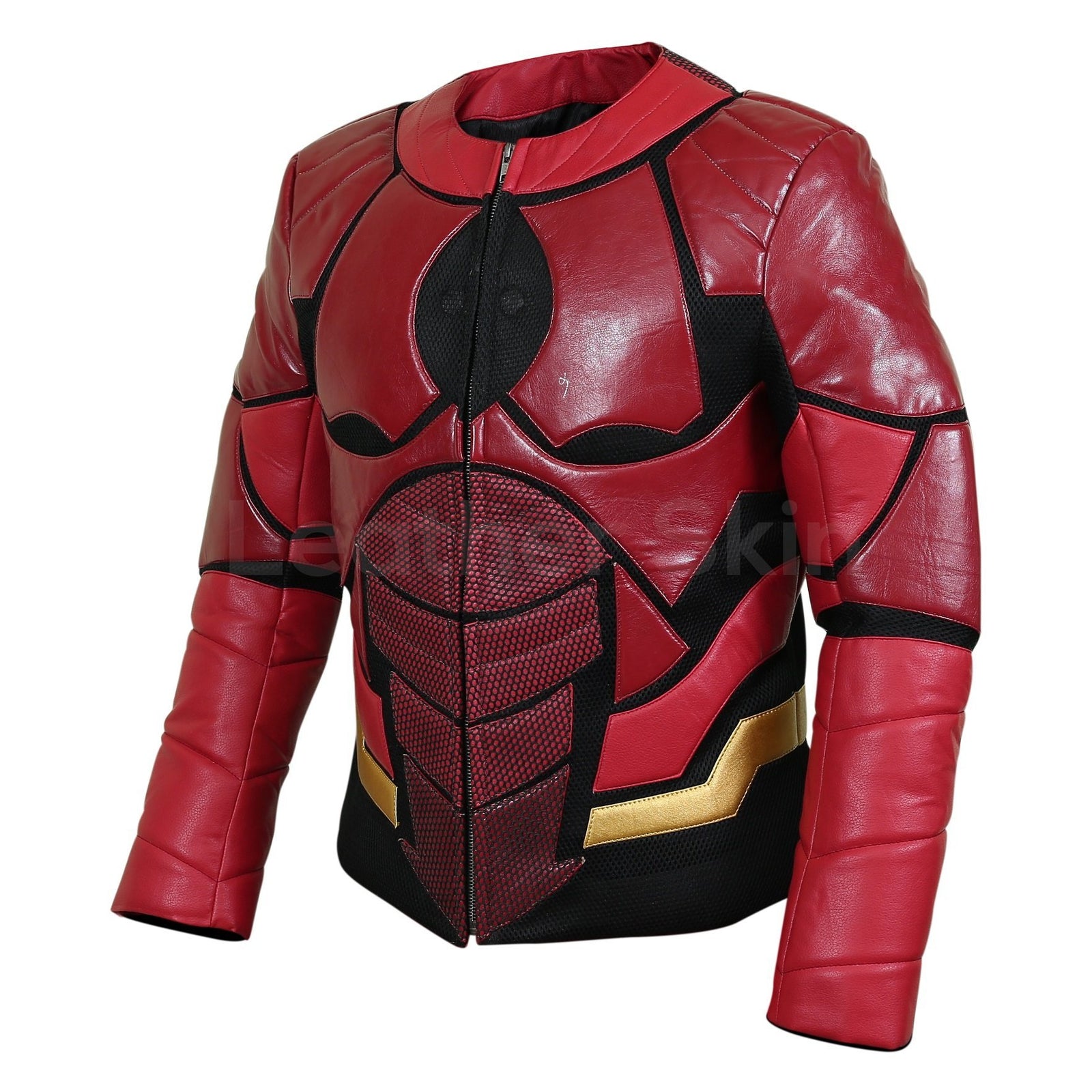 iron man leather jacket mens