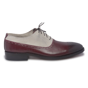 red leather shoes for men