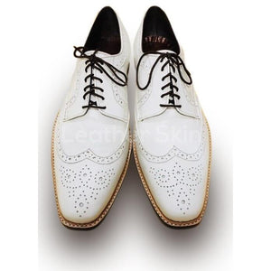 men white leather shoes