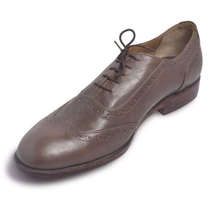 Men Brown Leather Shoes