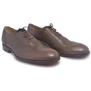 Men Wingtip Leather Shoes