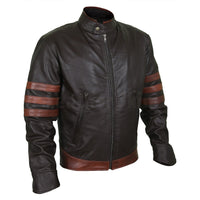Home / Products / Model Black Leather Racer Jacket