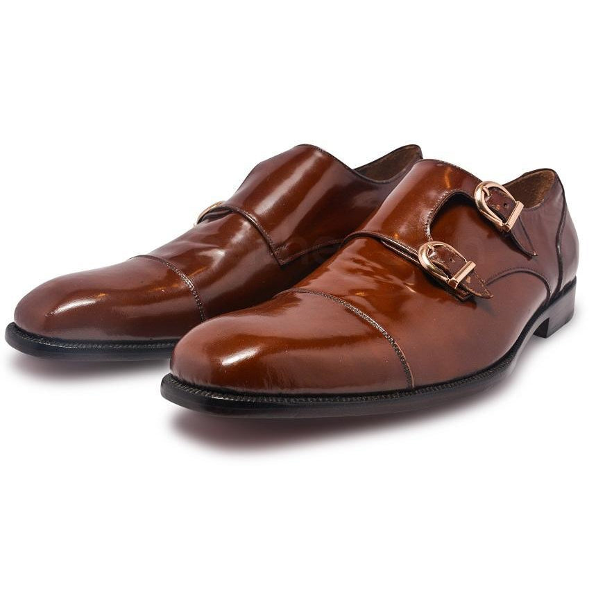 Dual Monk Leather Shoes
