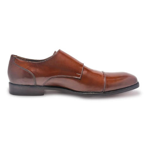 Men Leather Shoes in Monk Style
