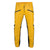 Striking Yellow Genuine Leather Pants Women