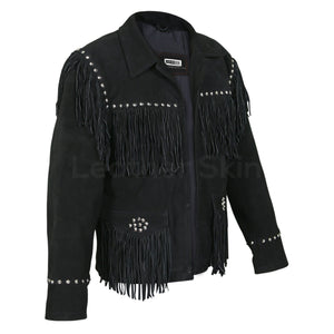 women black spike leather jacket