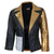 gold leather jacket womens