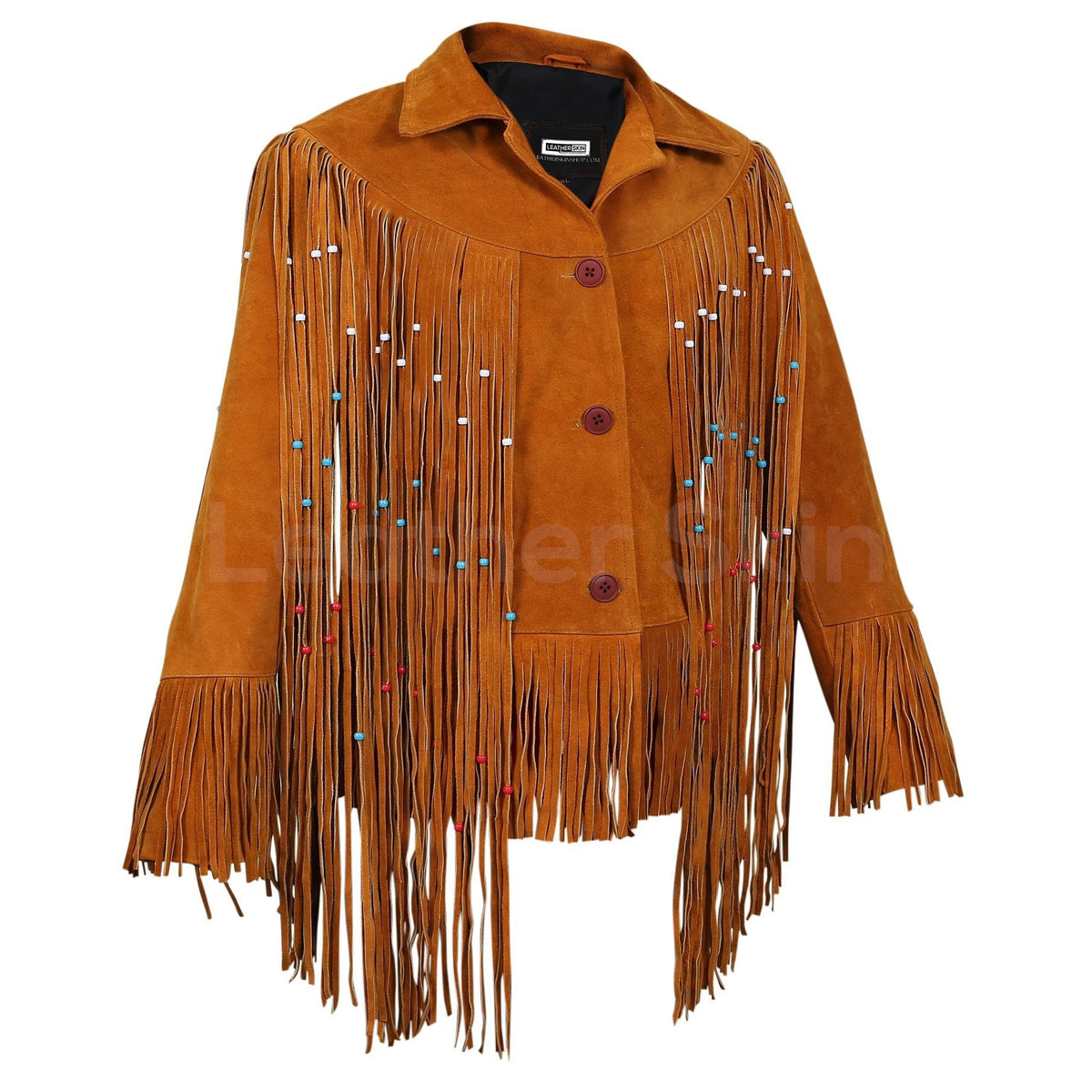 Womens western hot sale fringe jacket