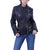 Women’s Black Brando leather jacket