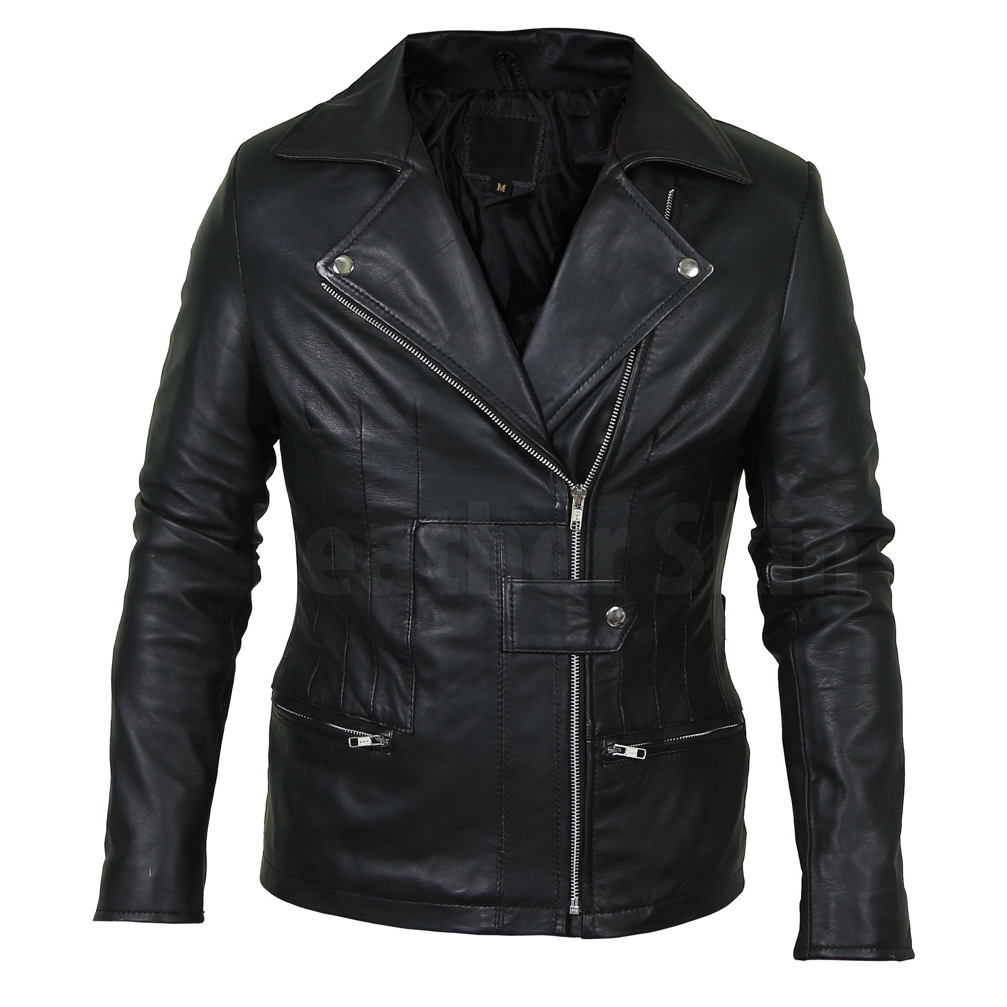 Classy Black Brando Genuine Leather Jacket
