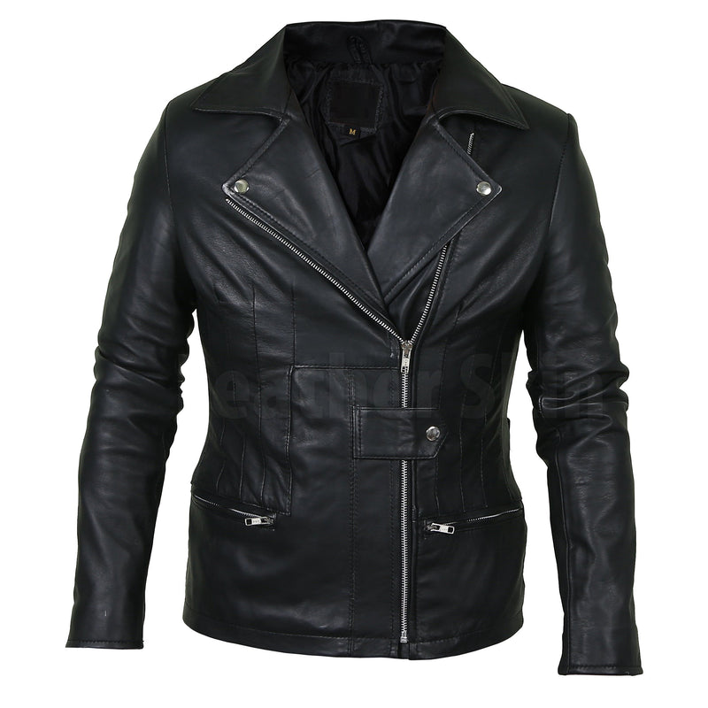 Home / Products / Classy Black Brando Genuine Leather Jacket