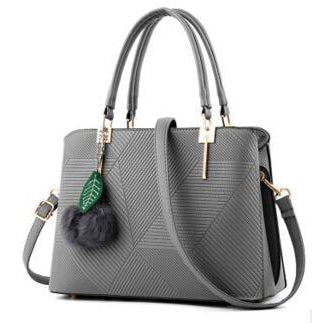Women Grey Tote Cross-Body Handbag