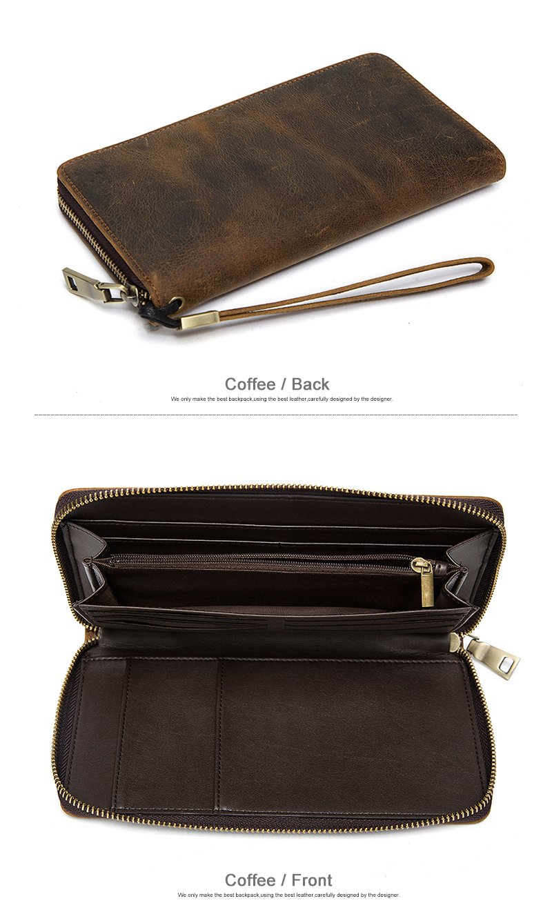 Amazon.com: MANBANG 【Genuine Cowhide Leather】 Brand Men's Wallet Luxury  Original Short Tri-Fold First Layer Cowhide Purse Business Horizontal  Fashion (Coffee) : Clothing, Shoes & Jewelry