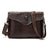 Genuine Leather Cross-body Professional Briefcase with Crocodile Style