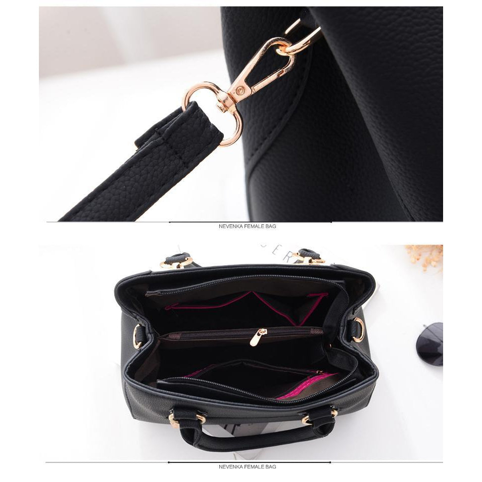 Buy ROMOFY Grey 7 pcs combo women handbags, Ladies Designer Luxury Handbags  for girls Online at Best Prices in India - JioMart.