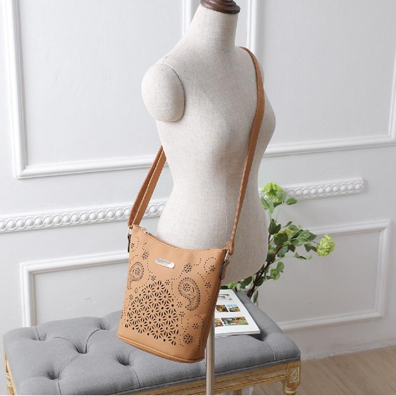 Leather Tote Bag  Apricot Clothing