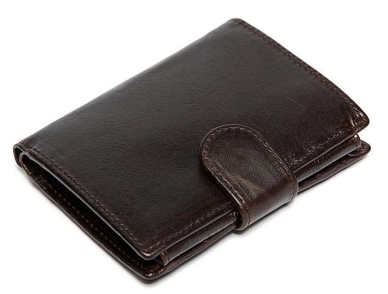 Men Vintage Style Genuine and Naturally Derived Cowhide Leather Wallet