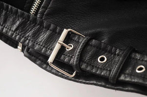 Belt for Black Leather Jacket