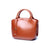 Women Vintage Rich and Premium Faux-Leather Women Tote Bag with Leather Tag