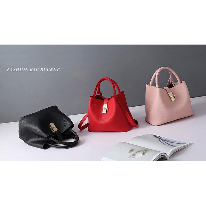 Mini Fashion Lock Flap Bag Pu Leather Shoulder Bags for Women New