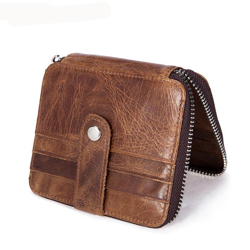 Pure Leather Purse for Gents, Brown