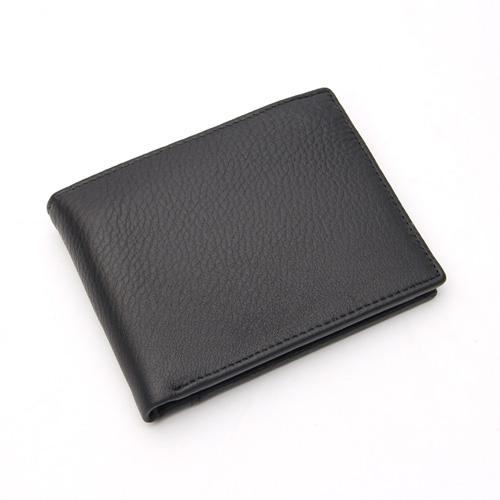 Men Premium and Rich Classic Black Genuine Leather Men Wallet
