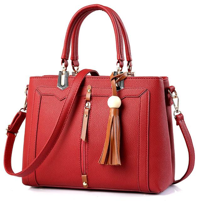 Buy Red Pu Hand Bags (Handbag) for INR1999.00 | Biba India