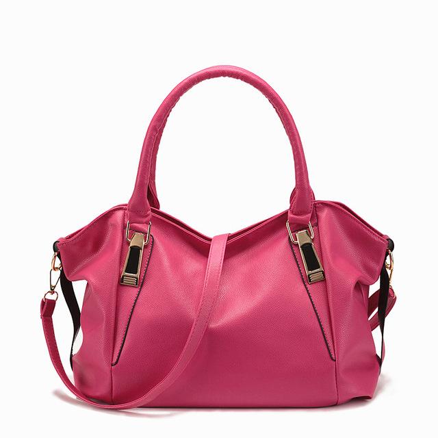 Home / Products / Women Formal Faux-Leather Tote Cross-body Bag with a ...