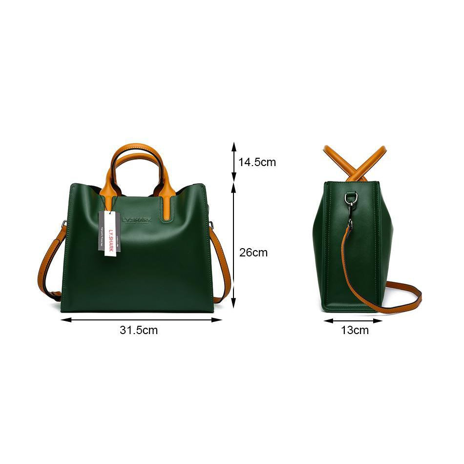 Buy LL LEATHER LAND DESIGNER BAGS Women's Handbag (Tan) Online at Best  Prices in India - JioMart.