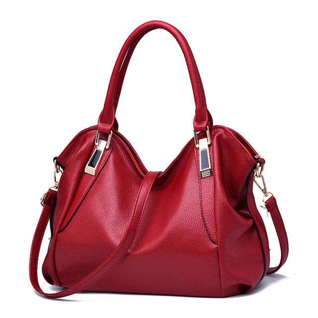 Women Premium Faux-Leather Messenger Cross-body Handbag