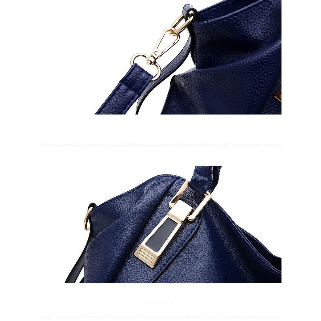 Women Premium Faux-Leather Messenger Cross-body Handbag