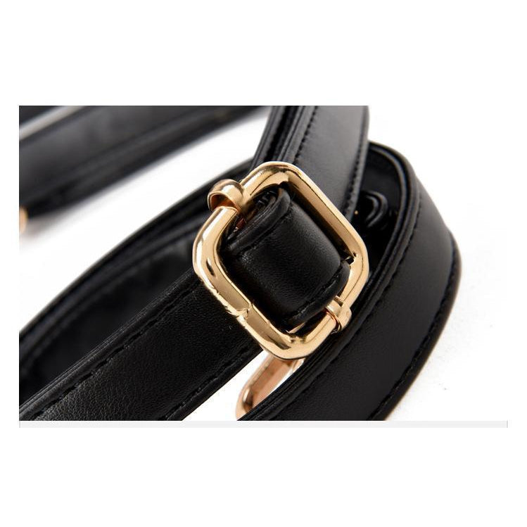 Louis Vuitton 16mm Adjustable Shoulder Strap in Smooth Black Calfskin with  Shiny Silver Hardware - SOLD