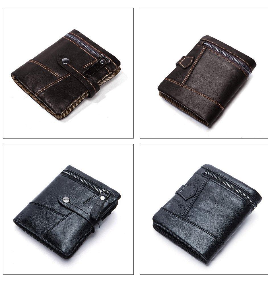 Classic Slim Men's Wallet in Genuine Leather - Novel Series – Brown Bear