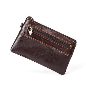 Trendy and Stylish Natural Leather Coin Purse and Card Holder